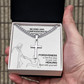Be Kind And Compassionate (Ephesians 4:32) | Premium Sterling Silver Cuban Link Cross Necklace