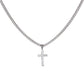Be Kind And Compassionate (Ephesians 4:32) | Premium Sterling Silver Cuban Link Cross Necklace