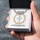 He Turns Sicknesses Away (Deuteronomy 7:15) | Premium Sterling Silver Cuban Link Cross Necklace