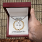 He Turns Sicknesses Away (Deuteronomy 7:15) | Premium Sterling Silver Cuban Link Cross Necklace