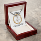He Turns Sicknesses Away (Deuteronomy 7:15) | Premium Sterling Silver Cuban Link Cross Necklace