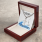 The Word Of The Lord Is Right (Psalm 33:4) | Premium Sterling Silver Cuban Link Cross Necklace