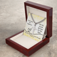 The Joy of the Lord Is Your Strength (Nehemiah 8:10) | Premium Sterling Silver Cuban Link Cross Necklace
