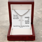 Cast All Your  Anxiety On Him (1 Peter 5:7) | Premium Sterling Silver Cuban Link Cross Necklace