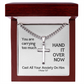 Cast All Your  Anxiety On Him (1 Peter 5:7) | Premium Sterling Silver Cuban Link Cross Necklace