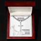 Be Kind And Compassionate (Ephesians 4:32) | Premium Sterling Silver Cuban Link Cross Necklace