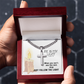 He Is My Light (Psalm 27:1) | Premium Sterling Silver Cuban Link Cross Necklace