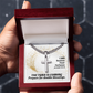 I Will Restore Their Fortunes (Jeremiah 30:18) | Premium Sterling Silver Cuban Link Cross Necklace