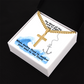 The Word Of The Lord Is Right (Psalm 33:4) | Premium Sterling Silver Cuban Link Cross Necklace