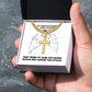 No Weapon Formed Shall Prosper (Isaiah 54:17) | Premium Sterling Silver Cuban Link Cross Necklace
