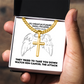 No Weapon Formed Shall Prosper (Isaiah 54:17) | Premium Sterling Silver Cuban Link Cross Necklace