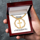 He Turns Sicknesses Away (Deuteronomy 7:15) | Premium Sterling Silver Cuban Link Cross Necklace