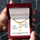 He Gives Power To The Faint (Isaiah 40:29) | Premium Sterling Silver Cuban Link Cross Necklace