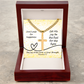 The Joy of the Lord Is Your Strength (Nehemiah 8:10) | Premium Sterling Silver Cuban Link Cross Necklace