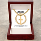 He Turns Sicknesses Away (Deuteronomy 7:15) | Premium Sterling Silver Cuban Link Cross Necklace