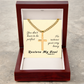 Restore My Soul (Psalm 23:3) | Premium Sterling Silver Cuban Link Cross Necklace