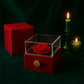He Is My Light (Psalm 27:1) | Alluring Beauty Necklace in Rotating Rose Gift Box