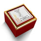 He Is My Light (Psalm 27:1) | Alluring Beauty Necklace in Rotating Rose Gift Box