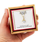 Do Not Fear Only Believe (Mark 5:36) | Alluring Beauty Necklace in Rotating Rose Gift Box