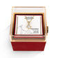 Be Kind And Compassionate (Ephesians 4:32) | Alluring Beauty Necklace in Rotating Rose Gift Box