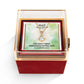Peace I Leave With You (John 14:27) | Alluring Beauty Necklace in Rotating Rose Gift Box