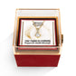 I Will Restore Their Fortunes (Jeremiah 30:18) | Alluring Beauty Necklace in Rotating Rose Gift Box