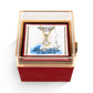 The Word Of The Lord Is Right (Psalm 33:4) | Alluring Beauty Necklace in Rotating Rose Gift Box