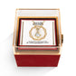 He Turns Sicknesses Away (Deuteronomy 7:15) | Alluring Beauty Necklace in Rotating Rose Gift Box