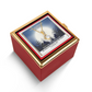 We Walk By Faith, Not By Sight (2 Corinthians 5:7) | Alluring Beauty Necklace in Rotating Rose Gift Box