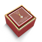 He Will Give  Rest (Matthew 11:28) | Alluring Beauty Necklace in Rotating Rose Gift Box