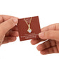 He Will Give  Rest (Matthew 11:28) | Alluring Beauty Necklace in Rotating Rose Gift Box