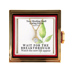 Your Healing Shall Spring Forth (Isaiah 58:8) | Alluring Beauty Necklace in Rotating Rose Gift Box