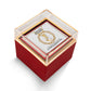 He Turns Sicknesses Away (Deuteronomy 7:15) | Alluring Beauty Necklace in Rotating Rose Gift Box