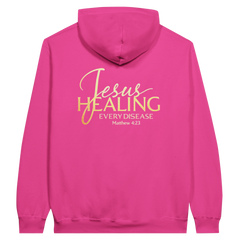 Premium Unisex Hoodie | Jesus Healing Every Disease -Matthew 4:23-