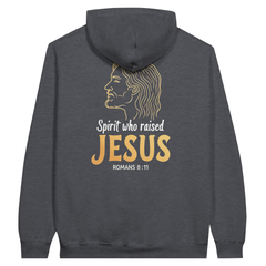 Premium Unisex Hoodie | Spirit who raised Jesus -Romans 8:11 -