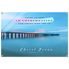 Contemporary Acrylic Print | No More Condemnation ~Romans 8:1~