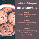 3-Months Subscription: Kitchenware