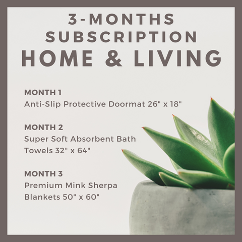 3-Months Subscription: Home & Living