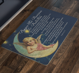 Bible Verses Anti-Slip Protective Doormat Prayer for Salvation ~Jonah 2:2-9~ (Design: Angel 3)