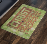 Bible Verses Anti-Slip Protective Doormat ~Philippians 4:13~ Design 9