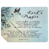 Bible Verses Premium Mink Sherpa Blanket - Lord's Prayer ~Matthew 6:9-13~ (Design: Bird 2)