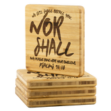 MeditateHealing.com Bamboo Coasters