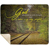 MeditateHealing.com | Bible Verses Premium Sherpa Mink Blanket