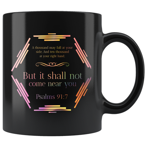 MeditateHealing.com | Dishwasher Safe Black Mugs