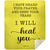 MeditateHealing.com | Bible Verses Premium Sherpa Mink Blanket