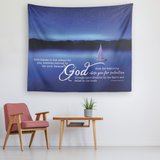 Bible Verses Vivid Print Versatile Tapestry - You Are Chosen By God To Be Saved ~2 Thessalonians 2:13~