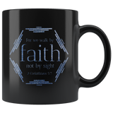 MeditateHealing.com | Dishwasher Safe Black Mugs