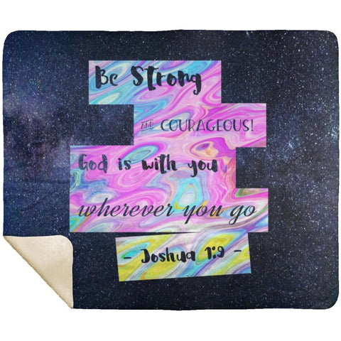 MeditateHealing.com | Bible Verses Premium Sherpa Mink Blanket