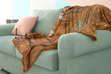 Bible Verses Premium Sherpa Mink Blanket - Be Strong In The Lord ~Ephesians 6:10~