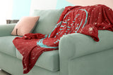 Bible Verses Premium Mink Sherpa Blanket - Faith Move Mountains ~Matthew 17:20~ Design 12